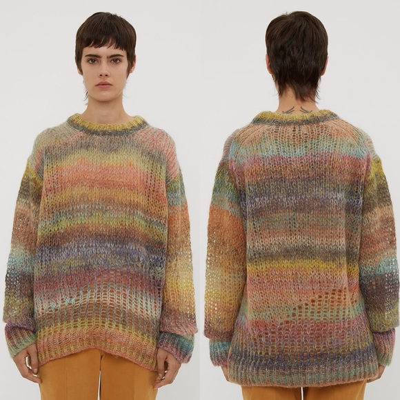 Acne Studios | Sweaters | Acne Studios Striped Open Knit